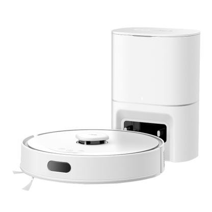 Tapo RV30 Max Plus White - 5300Pa 超強吸力掃拖機器人 + 智能集塵箱底座   (LiDAR+IMU雙導航系統) (Tapo IQ+ 智慧清潔™)