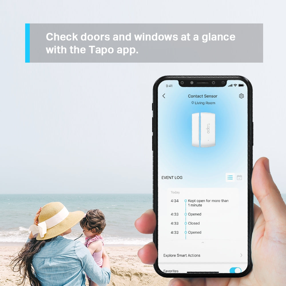 Tapo T110 - 智能門窗接觸感應器 Smart Door/Window Sensor