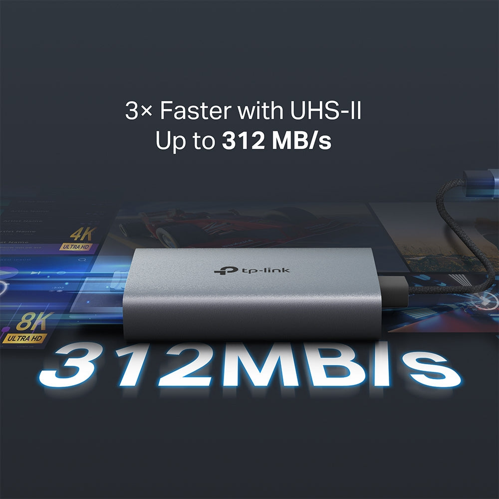 UA440C - USB 3.0 Type-C to SD & microSD 4.0 讀卡器 Card Reader (雙卡同時讀取/寫入)