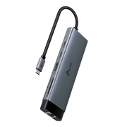UH9120C - USB Type-C 9 in 1 集線器 High Speed 9 in 1 Hubs / Adapter (100W快速充電埠)