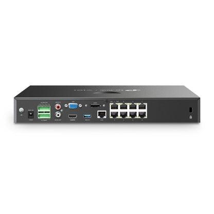 VIGI NVR2008H-8MP - VIGI 8 路 PoE+ 網路監控主機/監視器主機(NVR)