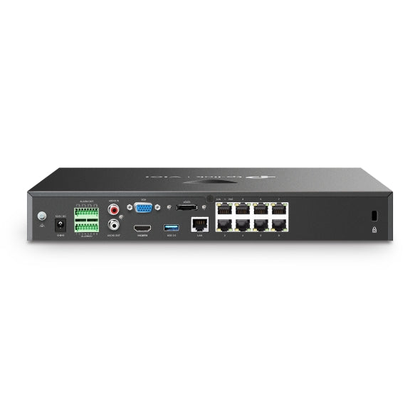 VIGI NVR2008H-8MP - VIGI 8 路 PoE+ 網路監控主機/監視器主機(NVR)