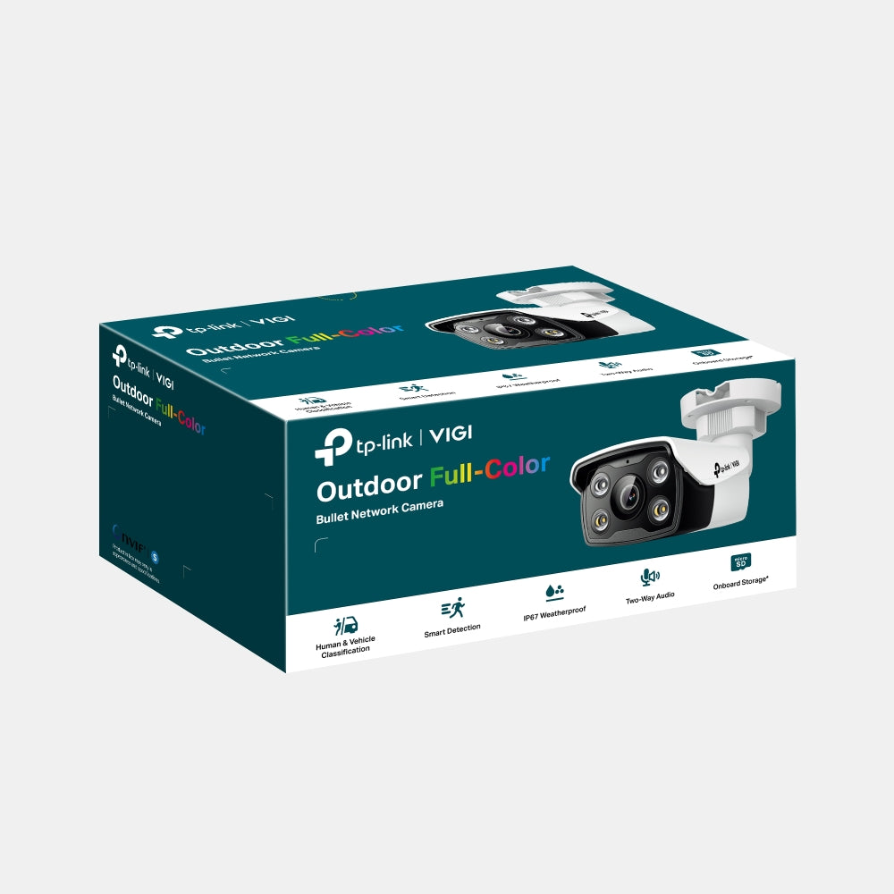 VIGI C340 - VIGI 4MP 戶外全彩槍型網路攝影機