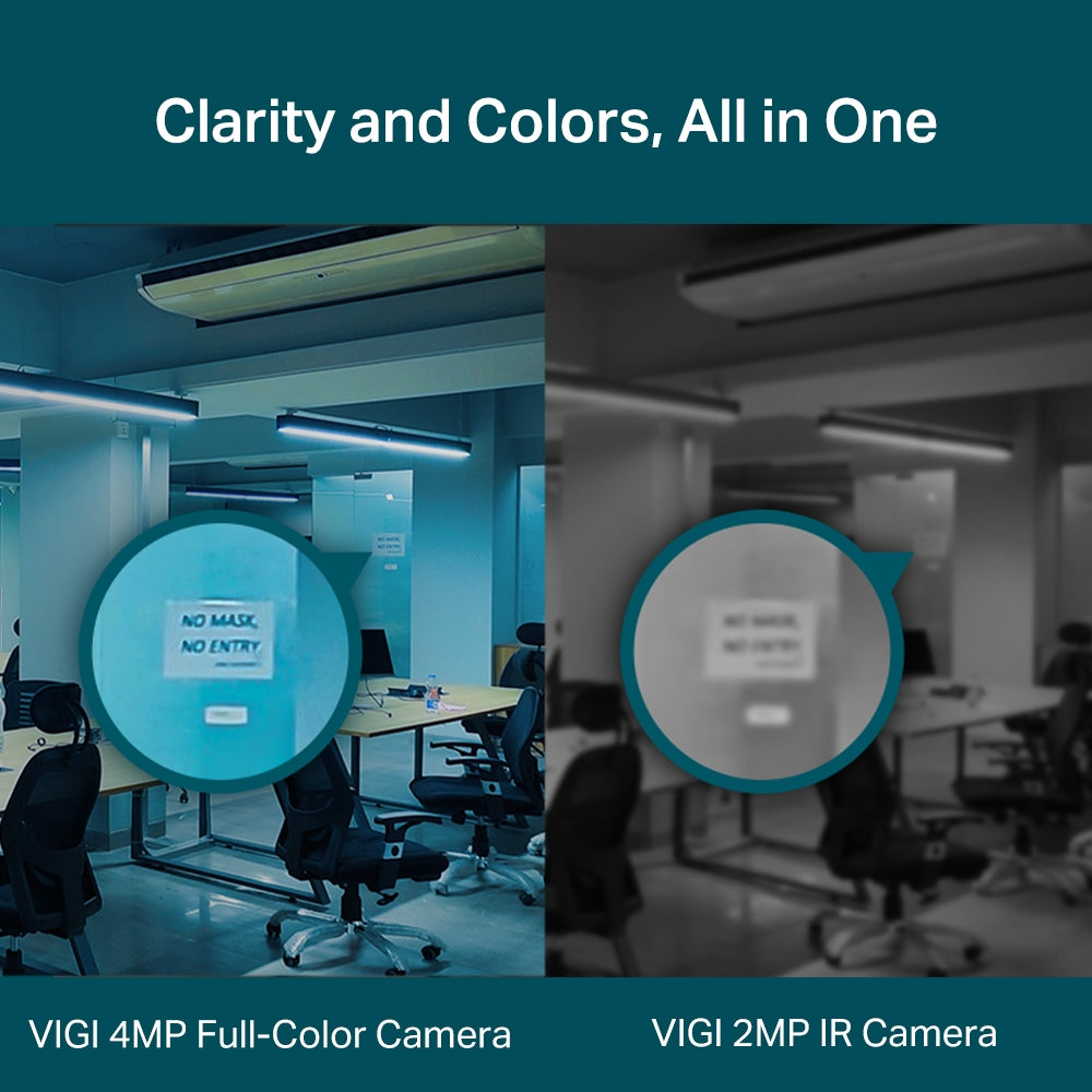 VIGI C440 - VIGI 4MP 全彩半球型網路攝影機
