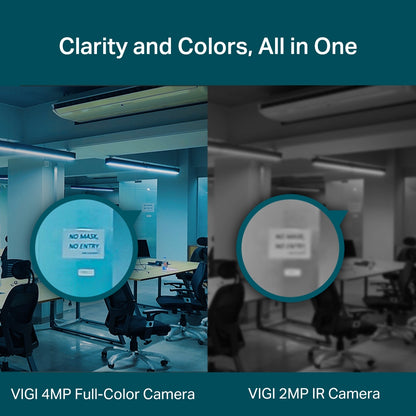 VIGI C440 - VIGI 4MP 全彩半球型網路攝影機