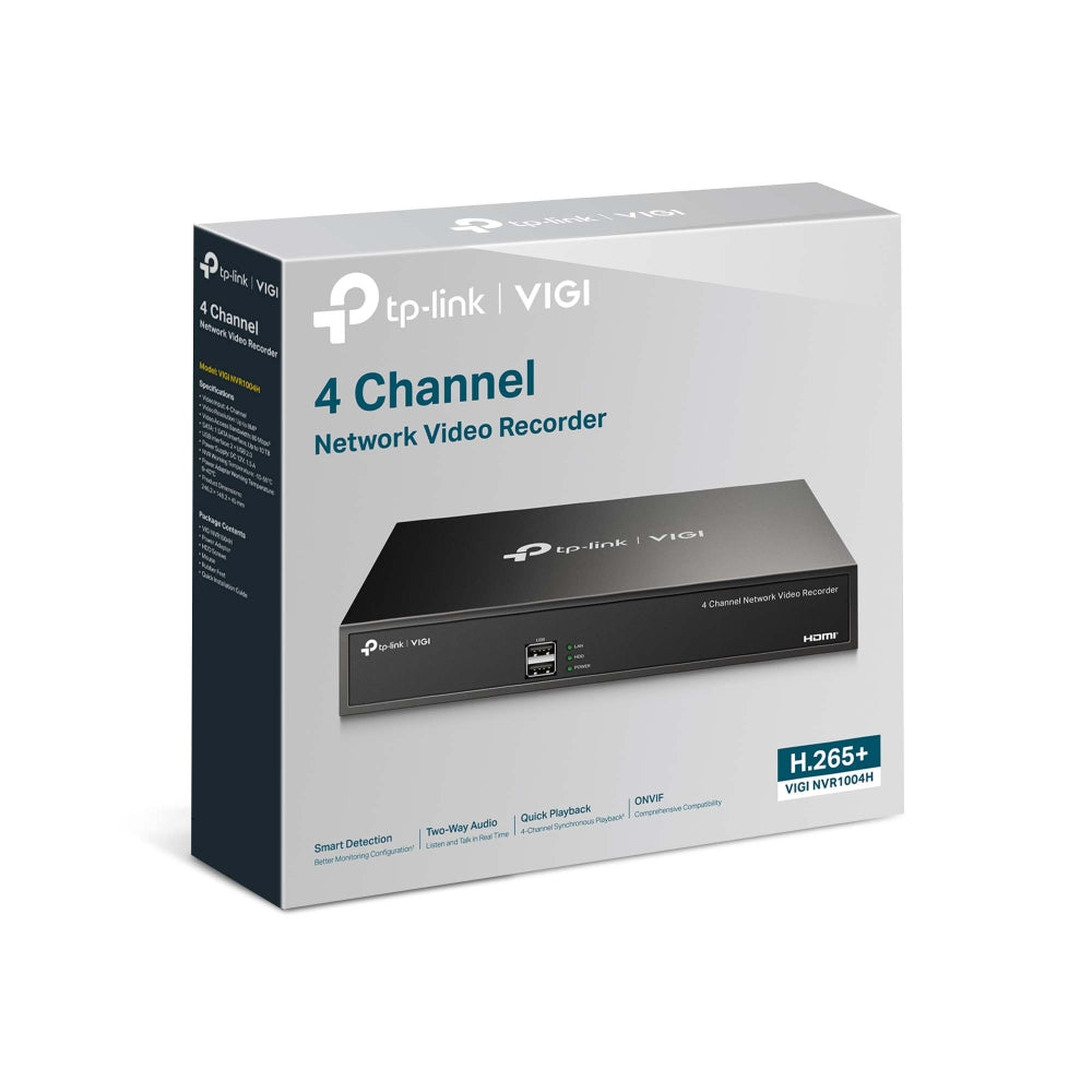 VIGI NVR1004H - VIGI 4 路網路監控主機