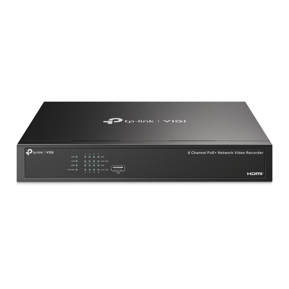 VIGI NVR1008H-8P - VIGI 8 路 PoE+ 網路監控主機