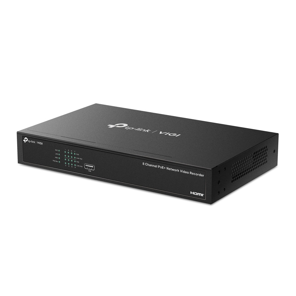 VIGI NVR1008H-8P - VIGI 8 路 PoE+ 網路監控主機