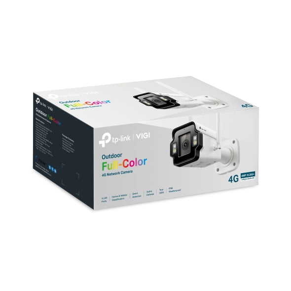InSight S345-4G - VIGI 4MP 戶外全彩 4G 槍型監視器/商用網路監控攝影機