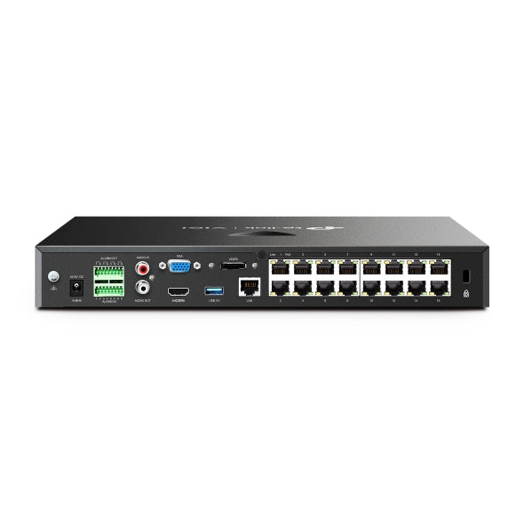 VIGI NVR2016H-16P - VIGI 16 路 PoE+ 網路監控主機/監視器主機(NVR)