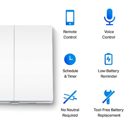 Tapo S220 - 智慧燈開關 (單向雙位) Smart Light Switch