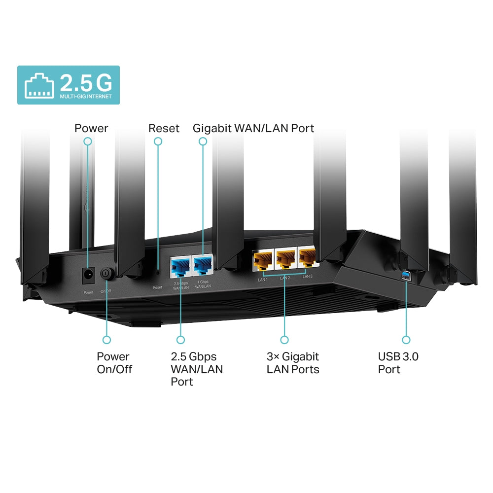 新品未開封】TP-LINK AX80 AX6000 Wi-Fi 6ルーター - PC周辺機器