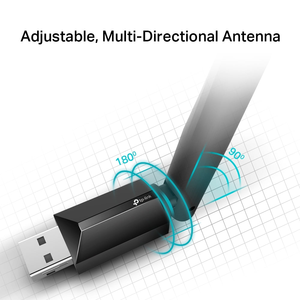 Archer T2U Plus AC600雙頻高增益雙頻 USB WiFi接收器