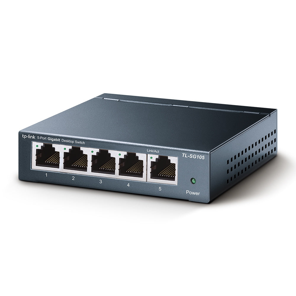 TL-SG105 5-Port 1000Mbps Gigabit網絡交換機