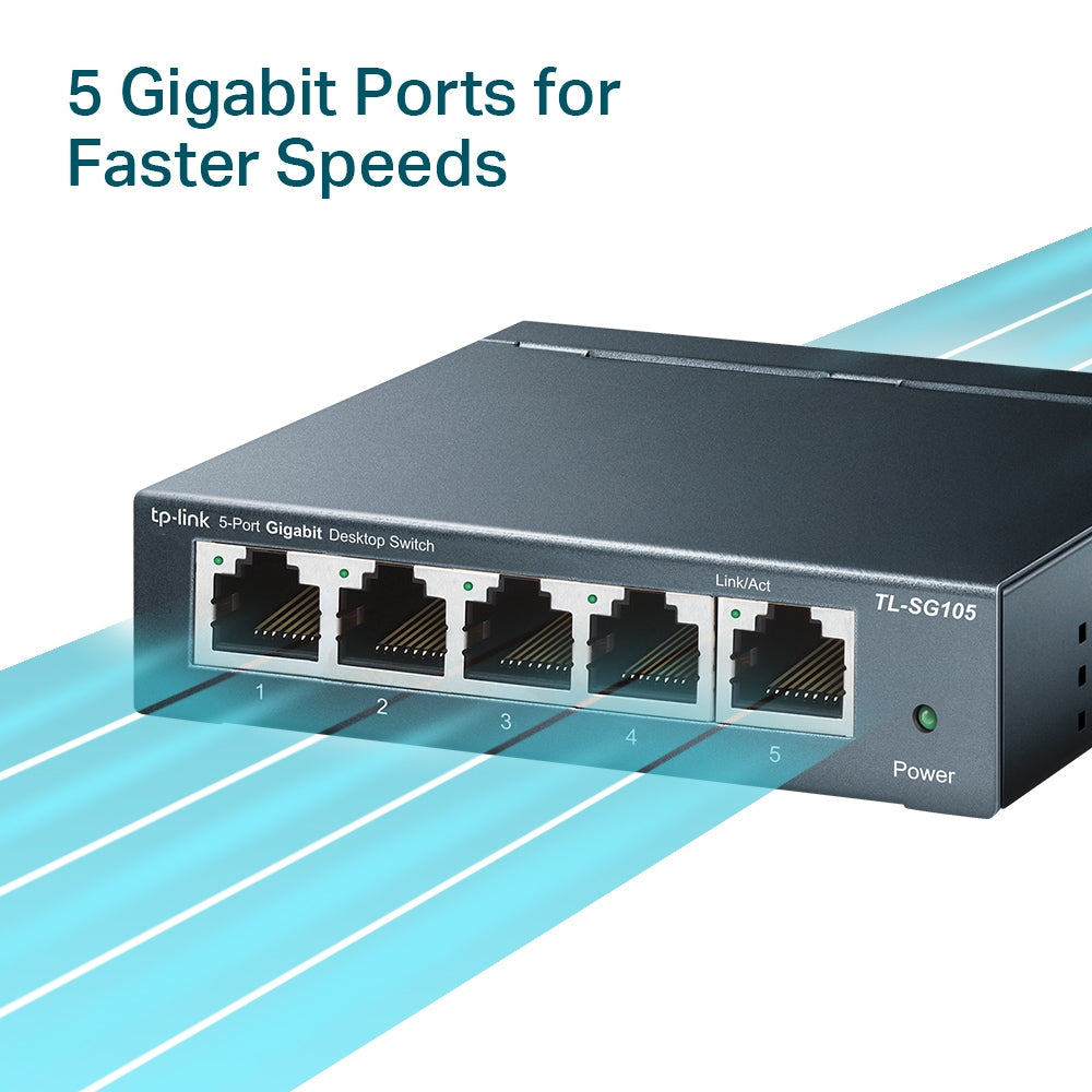 TL-SG105 5-Port Gigabit Network Switch
