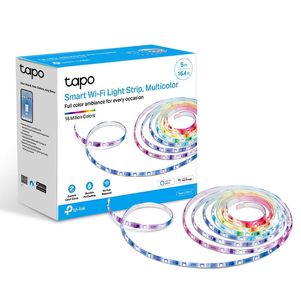 Tapo L920-5 colorful WiFi Cutable RGB LED Light Strip