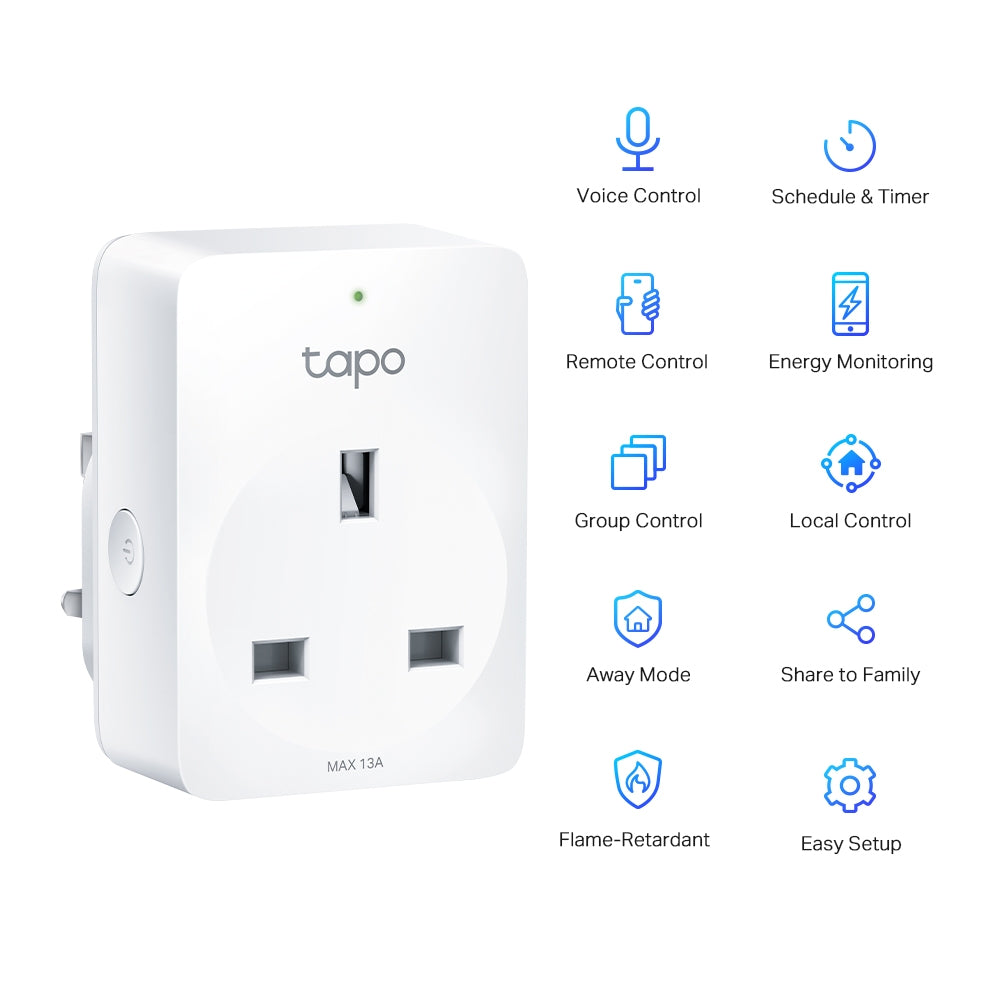 Tapo P110 Energy Monitoring Smart WiFi Plug(Works with Google Assistant)