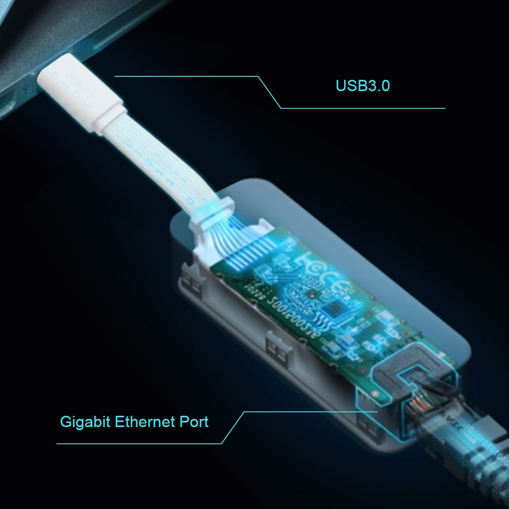 UE300C USB3.0 Type-C轉RJ45 Gigabit網絡轉換器